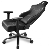 купить Игровое кресло Sharkoon Skiller SGS30 Black/White v2 <Cинтетическая кожа, Газлифт 4, подлокотник 3D> в Алматы фото 4