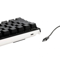 купить Клавиатура Ducky One 2 Mini, Cherry Blue, RGB LED, UA/RU, Black-White в Алматы фото 4
