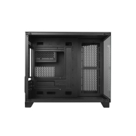 купить Компьютерный корпус Huntkey S960 StormX, Без БП, 0.6mm, 2xUSB2.0, 1xUSB3.0, HD-Audio, mATX, Black в Алматы фото 3
