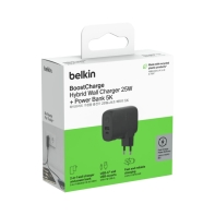 купить Сетевое зарядное устройство Belkin 25Вт USB-С PD, PowerBank 5000mAh Black (BPZ003BT1MBK-B6) в Алматы фото 3