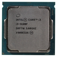 купить Процессор Intel Core i3-9100F Coffee Lake (3600MHz, LGA1151 v2, L3 6144Kb), oem в Алматы фото 1
