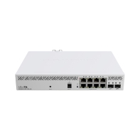 Купить Switch 8 port Mikrotik CSS610-8P-2S+IN, 8x10/100/1000, 802.3af/at PoE-out port, 2 x SFP+ в Алматы