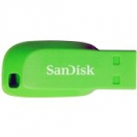 Купить SanDisk Cruzer Blade 32GB Electric Green; EAN: 619659146948 Алматы