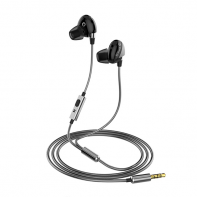 купить Наушники-вкладыши ORICO SOUNDPLUS-P2-GY <3.5mm, 1.25M, Gray> в Алматы фото 2