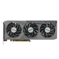 купить Видеокарта 8Gb PCI-E GDDR6X GIGABYTE GV-N306TXEAGLE OC-8GD, 2хHDMI+2xDP, GeForce RTX3060Ti в Алматы фото 1