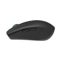 купить Mouse Meetion BTM002, Wireless, optical, 1600DPI, 5 Button, li-pol, USB, 2.4 GHz/BT, Black в Алматы фото 2