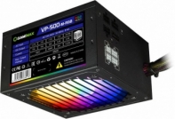 купить Блок питания ПК  500W GameMax VP-500-RGB-M <Модульный, 500W, APFC, 120mm, 4xSATA, 3x4PIN> v2 в Алматы фото 3