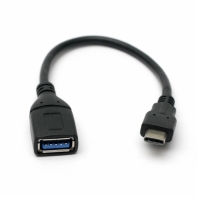 купить Kабель PowerPlant USB 3.0 Type C &ndash; USB 0.1м в Алматы фото 1