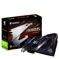 купить Видеокарта Gigabyte RTX 2070, GV-N2070AORUS X-8GC, 8GB GDDR6 256bit, Windforce 3xFan, 3xDP, 3xHDMI BOX в Алматы фото 1
