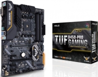 купить Материнская плата ASUS TUF B450-PRO GAMING AMD AM4, 4 x DDR4 2666/2400/2133 MHz, 6xSATA 6Gb/s port(s) Support Raid 0, 1, 10, 2 x M.2 Socket 3, 1xDVI-D, 1xHDMI 1xLAN (RJ45) port(s) 1x5Gb/s port(s) USB Type-CTM 2xUSB3.1 Gen 2 (teal blue) Type-A, 2xUSB3 в Алматы фото 1