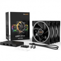 купить Вентилятор для компьютерного корпуса Bequiet! Light Wings 140mm PWM high-speed ARGB Triple-Pack в Алматы фото 3