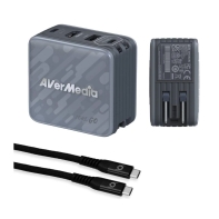 купить Карта видеозахвата Зарядный блок + передача данных  AverMedia Core GO, Charging 100W, black GC313 в Алматы фото 3