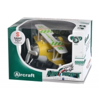 купить Самолет металический инерционный Same Toy saAircraft желтый со светом и музыкой SY8015Ut-1 в Алматы фото 4