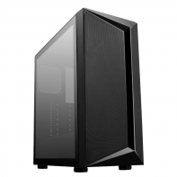 купить Корпус CoolerMaster CMP510 (CP510-KGNN-S01) ATX/mATX/Mini-ITX 1xUSB2.0 1xUSB3.2 Без Б/П Черный в Алматы фото 1