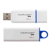 купить USB-накопитель, Kingston, DTIG4 16GB, USB 3.0, 5000 Мбит/сек, Белый в Алматы фото 1
