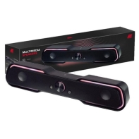 купить Акустическая система 2E PCS101 RGB, 2.0, USB, Black в Алматы фото 1
