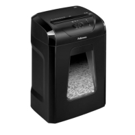 купить Шредер, Fellowes, Powershred 12C (FS-71201), Уровень секретности P-4, Фрагмент 4х40мм., Подача: 12 лист., Ёмкость корзины 18 л., Safety Lock, Чёрный в Алматы фото 2