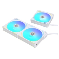 купить Вентилятор для корпуса Lian Li UNI FAN AL ARGB 3x120mm with Controller White UF-AL120V2-3W в Алматы фото 3