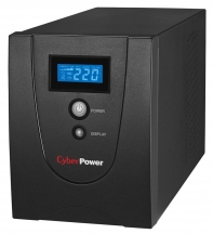 купить Line-Interactive ИБП, CyberPower VALUE1500ELCD, выходная мощность 1500VA/900W, LCD, AVR, RS-232, RJ11/RJ45, USB, 4 выходных разъема типа Schuko CEE 7/4, PowerPanel&reg; Personal Edition. Серия Value с автоматическим регулированием напряжения (AVR), обесп в Алматы фото 1