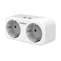купить Сетевой фильтр Tessan TS-321-DE белый в Алматы фото 1