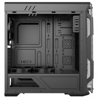 купить Корпус ПК без БП GameMax Optical (G510)  Black <ATX, 4x120mm RGB, USB3.0x1, USB2.0x2, 400х185х470mm> в Алматы фото 2