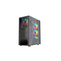 купить Корпус Wintek Energy JX188-11-M GT, Midi Tower, ATX, Black, 2x3.5*/2x2.5*, 2xUSB, USB3.0 в Алматы фото 3