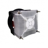 купить Кулер, X-COOLER, X137H(hydraulic), Business Series, Intel LGA1150/1156/1155, 95W, Алюминиевый Радиатор, Габариты: 11*11*6.7см, 32db(A), 2200 об/мин, 3 pin, Оранжево-Чёрный в Алматы фото 3