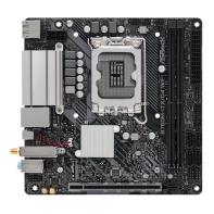 купить Материнская плата ASRock B760M-ITX/D4 WiFi LGA1700 2xDDR4 4xSATA RAID M.2 HDMI DP mITX в Алматы фото 3