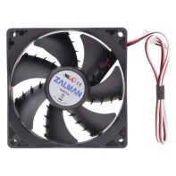 купить Корпусный вентилятор Zalman ZM-F2 Plus (SF) 92mm, 1500rpm, 3pin, black в Алматы фото 3