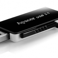 купить USB-накопитель, Apacer, AH350, AP128GAH350B-1, 128GB, USB 3.1, Чёрный в Алматы фото 1