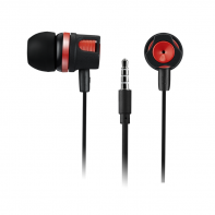 купить CANYON EP-3 Stereo earphones with microphone, Red, cable length 1.2m, 21.5*12mm, 0.011kg в Алматы фото 2
