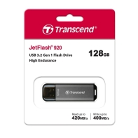 купить USB Флеш 128GB 3.2 Transcend TS128GJF920 серый в Алматы фото 3