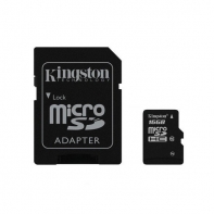 купить Карта памяти mcroSD Kingston SDC10G2/16GB, 16GB, Class 10, U1, с  SD адаптером, KC-C3516-8F2, 2018 FIFA World Cup в Алматы фото 1