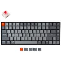 Купить Клавиатура KEYCHRON K2 84 keys, Gateron White LED, Red (K2C1_KEYCHRON) Алматы
