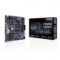 купить Материнская плата ASUS PRIME A320M-K  AMD AM4 2xDDR4 2666/2400/2133 MHz, 4xSATA 6Gb/s, 1xM.2 Socket 3, Multi-VGA output support : HDMI/RGB ports 1xVGA, 1xHDMI, 4xUSB3.1, 2xUSB2.0, 2xPCIe2.0 x1, 1xPCIe 3.0/2.0 x16  mATX СУПЕРЦЕНА!!! в Алматы фото 1