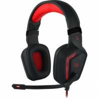 купить Наушники-гарнитура игровые Redragon Muses красный + черный в Алматы фото 1