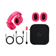 купить Беспроводная гарнитура Logitech G PRO X 2 lightspeed, розовый (MAGENTA) 981-001275 в Алматы фото 3