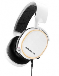 купить Наушники-гарнитура игровые SteelSeries Arctis 5 61507 белый в Алматы фото 1