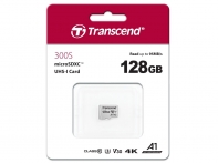 купить Карта памяти MicroSD 128GB Class 10 U3 Transcend TS128GUSD300S в Алматы фото 1