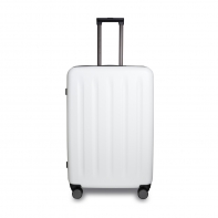 купить Чемодан, Xiaomi, Mi Trolley 90 Points Suitcase (Danube luggage) 28* XNA4019RT/LGWH2804RM (6970055341080), 5 вместительных отделений, Изностостойкий пластик и высококачественный полиэстер, Белый в Алматы фото 1