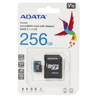 купить Карта памяти ADATA AUSDX256GUICL10A1-RA1 UHS-I CLASS10 A1 128GB в Алматы фото 2