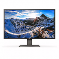 купить Монитор Бизнес Серии 42,5* PHILIPS 439P1/00,  VA, 3840x2160 60GHz, 4мс, 400кд/м2, 4000:1, 50млн:1, 1xDP1.4, 2xHDMI2.0, 1xHDMI1.4, 3xUSB3.2, 1xUSB-C 3.2, Угол Обзора 178/178, Колонки 2x5W, Ethernet, KVM, В комплекте: Кабель HDMI, кабель DP, кабель USB в Алматы фото 2