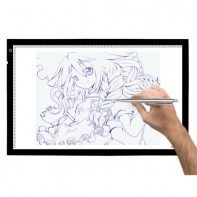 купить Графический планшет, Huion, A2, Cветодиодный, Проводной, Рабочая область 320*520 мм. (12,5*х20,4*), Чёрный в Алматы фото 2