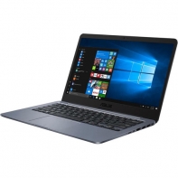 купить Ноутбук Asus E406SA-BV318T 14.0** HD(1366x768) nonGLARE/Intel Pentium N5000 1.10GHz Quad/4GB/128GB SSD/GMA HD/noDVD/WiFi/BT/0.3MP/microSD/2cell/1.30kg/W10/1Y/DARK GREY в Алматы фото 2