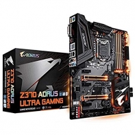 купить Материнская плата GIGABYTE Z370 AORUS Ultra Gaming LGA1151 3xPCI-E DVI+HDMI GbLAN SATA RAID ATX 4DDR4 в Алматы фото 1