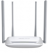 купить Маршрутизатор беспроводной 300M Mercusys MW325R(RU) <300Mbps Wireless N Router, 4 порта LAN 10/100 Мбит/с, 1 порт WAN 10/100 Мбит/с, 2.4GHz, 802.11n/g/b, 4 фиксированные всенаправленные 5 дБи антенны> в Алматы фото 1