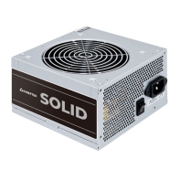купить Блок питания CHIEFTEC Solid  (500W), >85%, 120mm, 1xMB 24pin(20+4), 1xCPU 8pin(4+4), 3xMolex, 5xSATA в Алматы фото 1