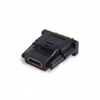 купить Переходник, iPower, iPSHD245, HDMI на DVI 24 5,DVI 24 1 папа  на HDMI мама, Маленький пластиковый адаптер, Пол. пакет, Чёрный в Алматы фото 2