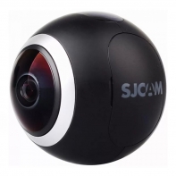 купить Экшн-камера, SJCAM, SJ360, 2K/30fps, Sony IMX078 12 МП 360° Fish-eye,  Wifi 10 м, Чипсет NTK 96660, 1300mAh, 2* сенсорный дисплей, Чёрный в Алматы фото 1