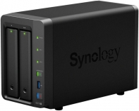 купить Сетевой NAS-сервер Synology DS718+, 2 отсека для HDD в Алматы фото 1